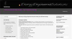 Desktop Screenshot of energyengineeredsolutions.com
